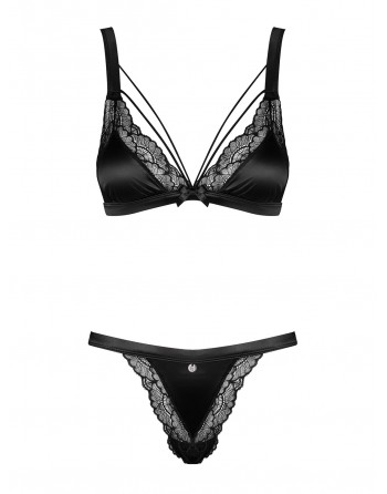 Ensemble 2 pcs Eloissa - Noir - les nuances du désir