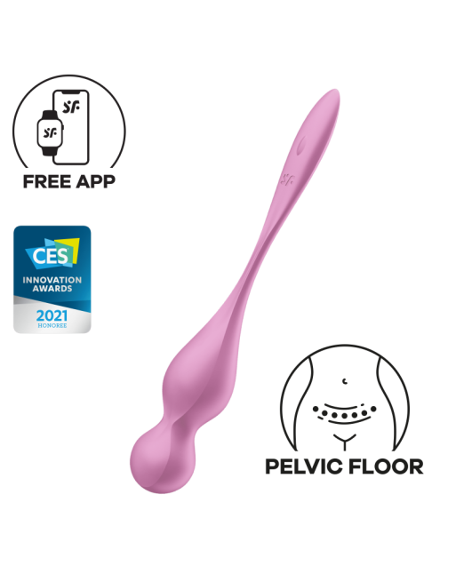 Love birds 1 Satisfyer - Rose - les nuances du désir