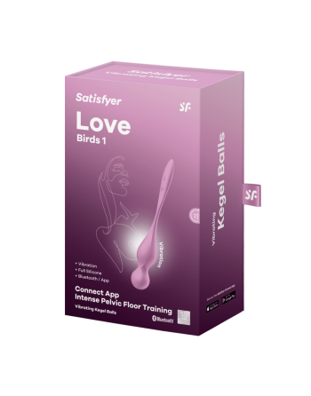 Love birds 1 Satisfyer - Rose - les nuances du désir