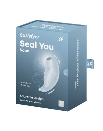 Seal you soon - Air pulse et vibration - Satisfyer - les nuances du désir