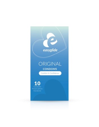 Préservatifs originaux Easyglide - 10 pièces - les nuances du désir