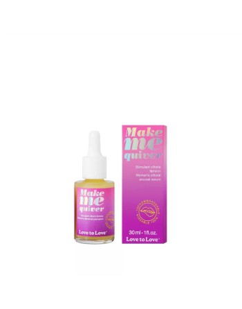 Stimulant Clitoris Féminin - Make me quiver - 30ml - les nuances du désir